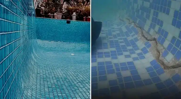 آب بندی استخر کاشی کاری شده