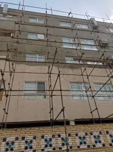 پروژه اجرای عایق دو جزئی طوسی در نما