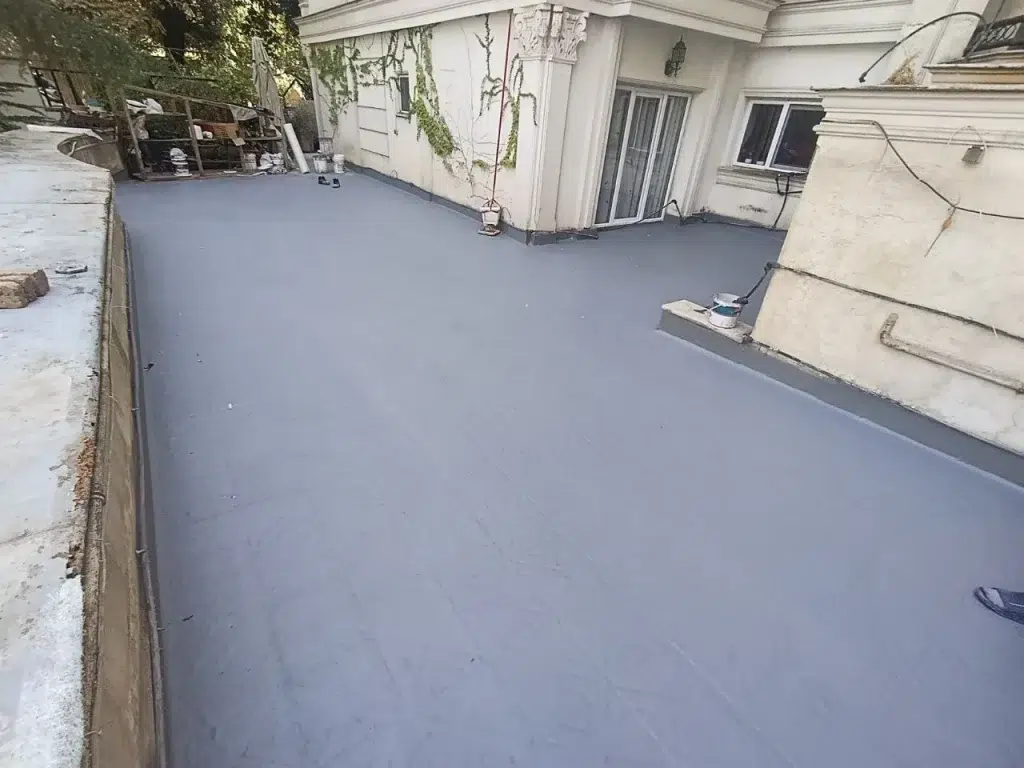 پروژه نهایی آب بندی پشت بام موزاییکی با عایق نانو