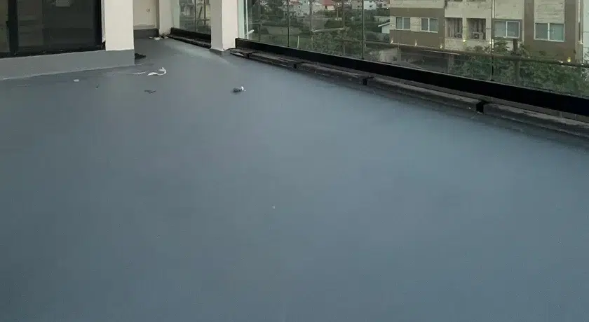 عایق پشت بام با مواد نانو