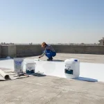 عایق پشت بام سیمانی
