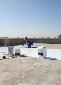 عایق پشت بام سیمانی